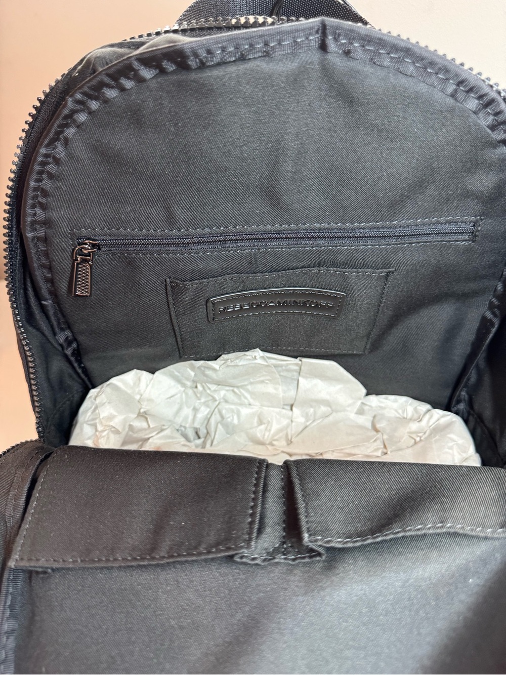 Rebecca Minkoff Black Nylon Backpack - Picture 10 of 12